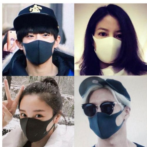 별도표기 KC인증 고급형 3D마스크 연예인마스크 블랙마스크, KC인증고급형3D마스크-블랙