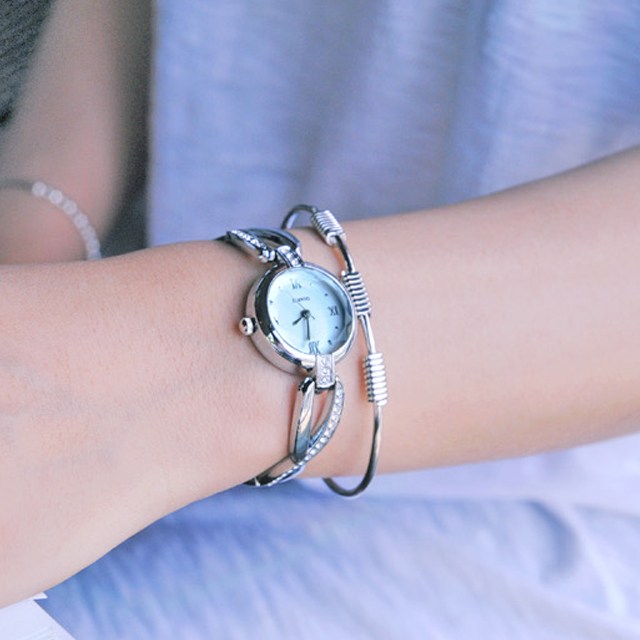 [초특가]  미앤유 여성손목시계 여자시계 메탈시계
