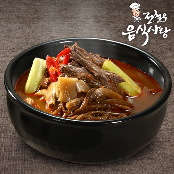 전철우 육개장 600g x 8팩 단품