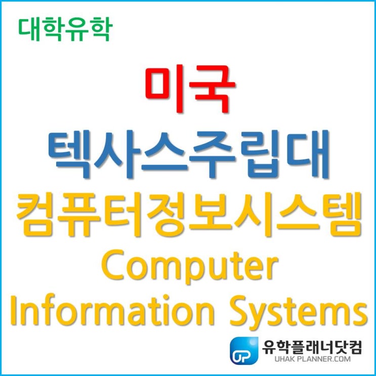  [미국 대학 편입] 텍사스주립대 컴퓨터 정보 시스템 Computer Information Systems