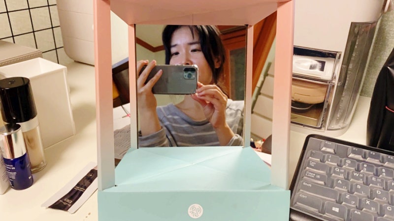 무반전거울 리얼미 샀어요!