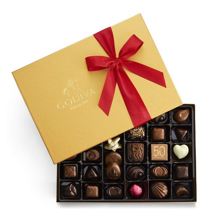 대박난 제품 고디바 초콜릿 골드 발로틴 할러데이 36조각 143oz GODIVA Chocolatier Assorted Chocolates Gold 1팩 보고 결정하시죠~