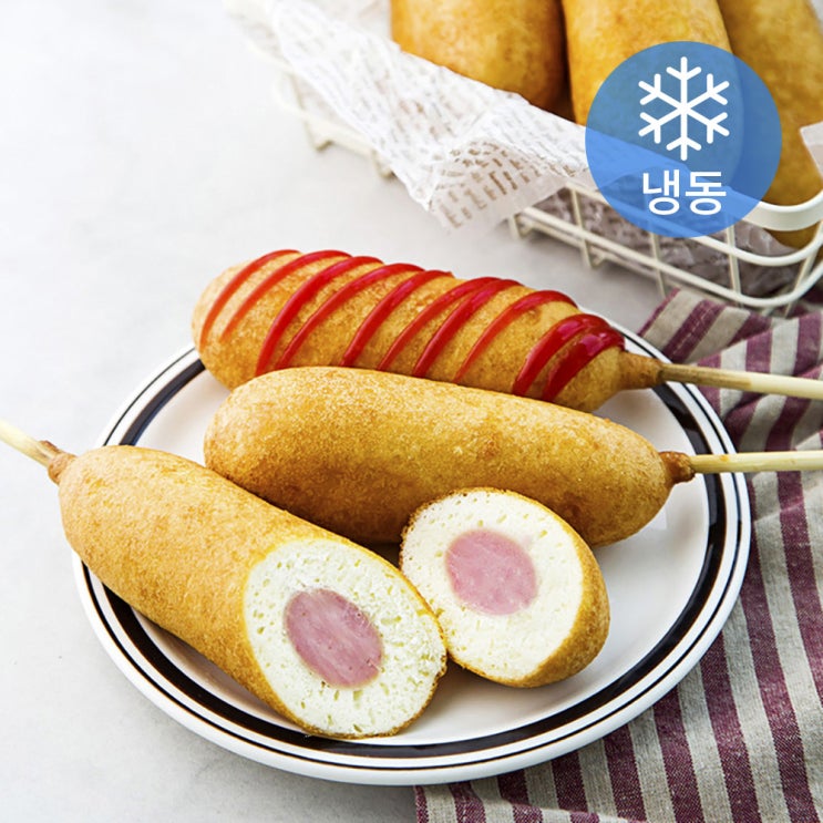  <꿀딜>곰곰 맛좋은 왕 핫도그, 100g, 10개 최저가 정보 공유