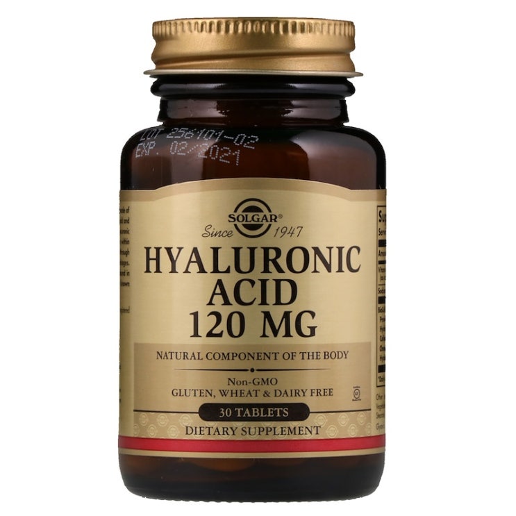 솔가 히알루론산 120mg 30정 (타블렛) Solgar Hyaluronic Acid 30tabs, 1개 추천해요 솔가 히알루론산 120mg 30정 (타블렛) Solgar Hyaluronic Acid 30tabs, 1개 추천해요