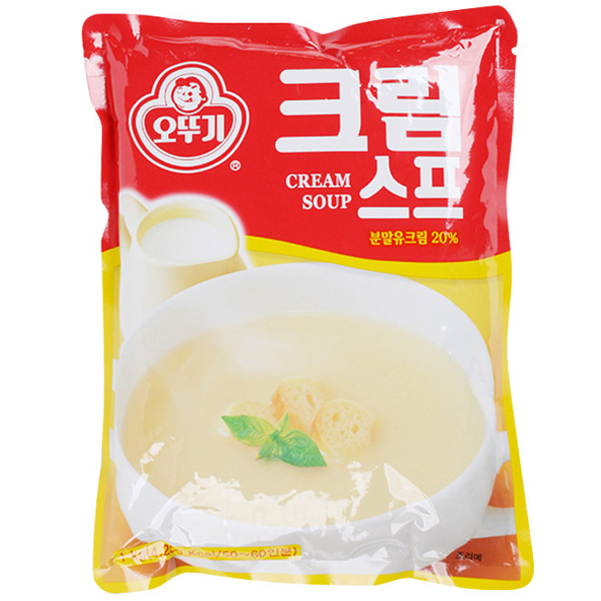  할인특가 로켓프레시 ; 오뚜기 크림 스프 1kg 1개 ; 식품
