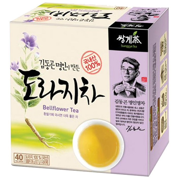 (로켓배송)쌍계명차 김동곤 명인이 만든 도라지차, 0.7g, 40개 추천해요 (로켓배송)쌍계명차 김동곤 명인이 만든 도라지차, 0.7g, 40개 추천해요
