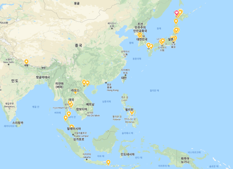  [삿뽀로, 센다이, 도쿄 4박5일 여행] Day 1 - 삿포로(오초게스트 하우스, 오도리 공원, 훗카이도 대학, 모이와산)