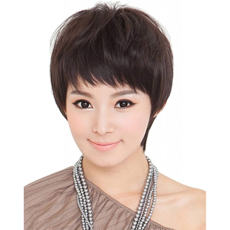 Dreambeauty 여성 가발 짧은 스트레이트 헤어 자연 앞머리 의료 여성 가발 100 % 인모 가마 手植え + 기, 1, 단일상품 추천해요 Dreambeauty 여성 가발 짧은 스트레이트 헤어 자연 앞머리 의료 여성 가발 100 % 인모 가마 手植え + 기, 1, 단일상품 추천해요