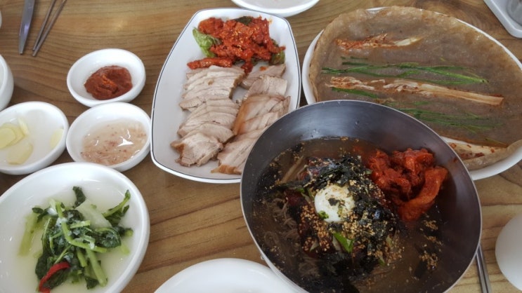  이가네면옥 : 강릉 교동 택지 메밀막국수 맛집