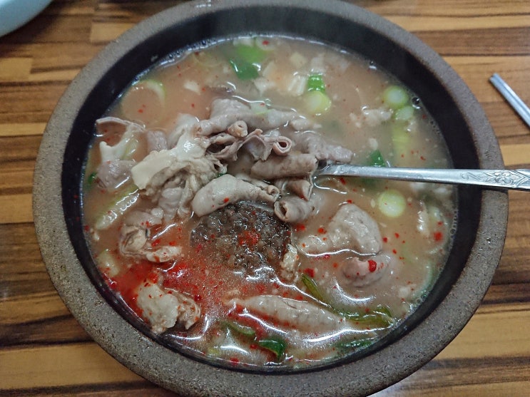  서귀포 서홍동 '옛날순대' 순대백반