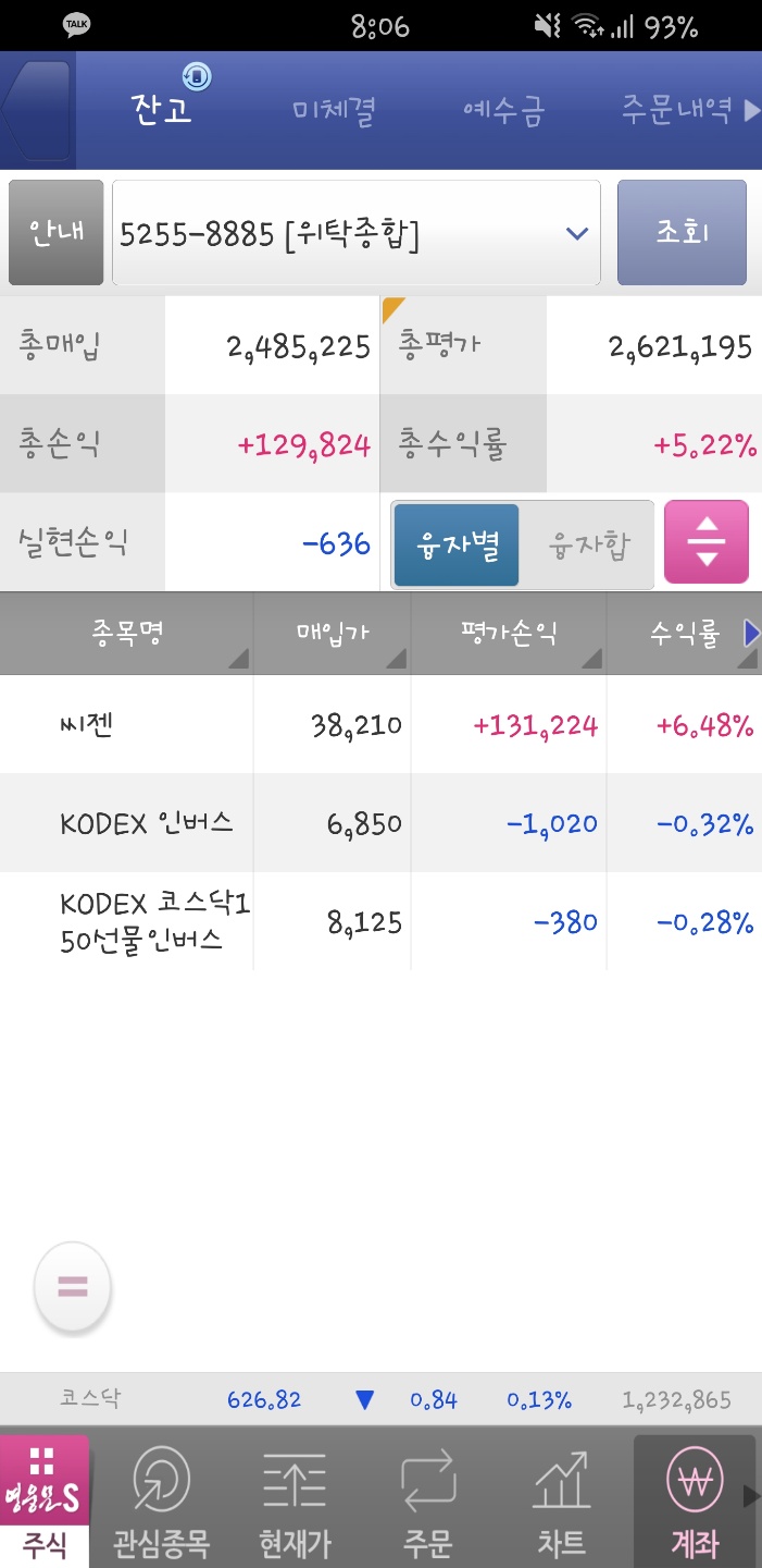  3월 3일 화요일 - 씨젠 불타기