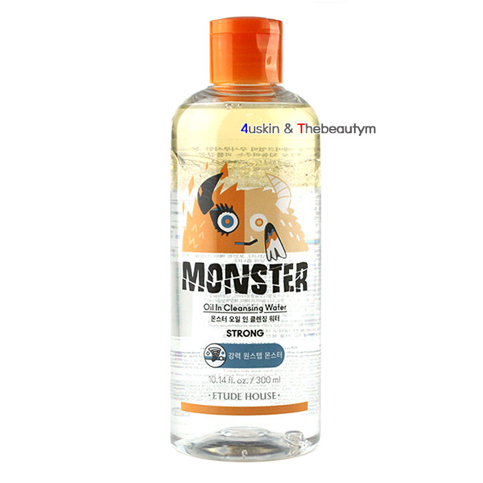  몬스터 오일 인 클렌징 워터300ml22년12월까지 단일상품