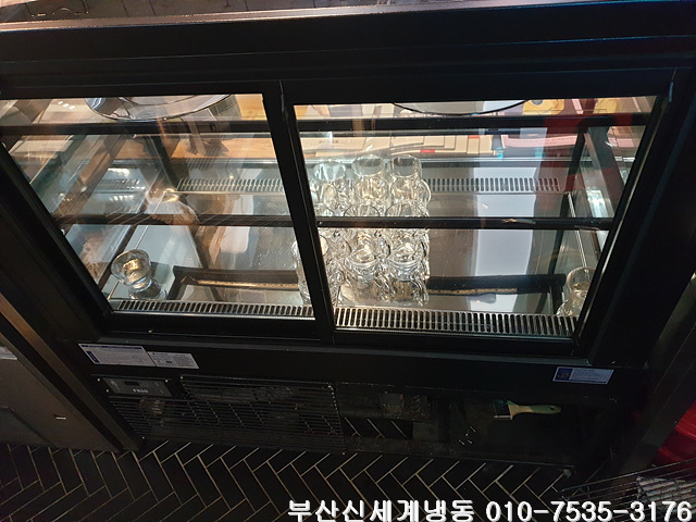  부산쇼케이스수리, 부산해운대구재송동-한국냉동쇼케이스수리, 세림쇼케이스, 세림as, 콤프레셔교체