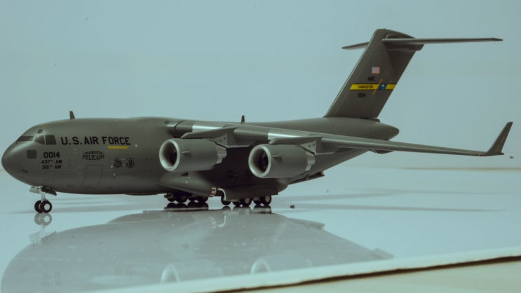  1:200 Gemini jets Boeing C-17 GLOBEMASTER Ⅲ 'Charleston' G2AFO635 다이캐스트 모형 모델