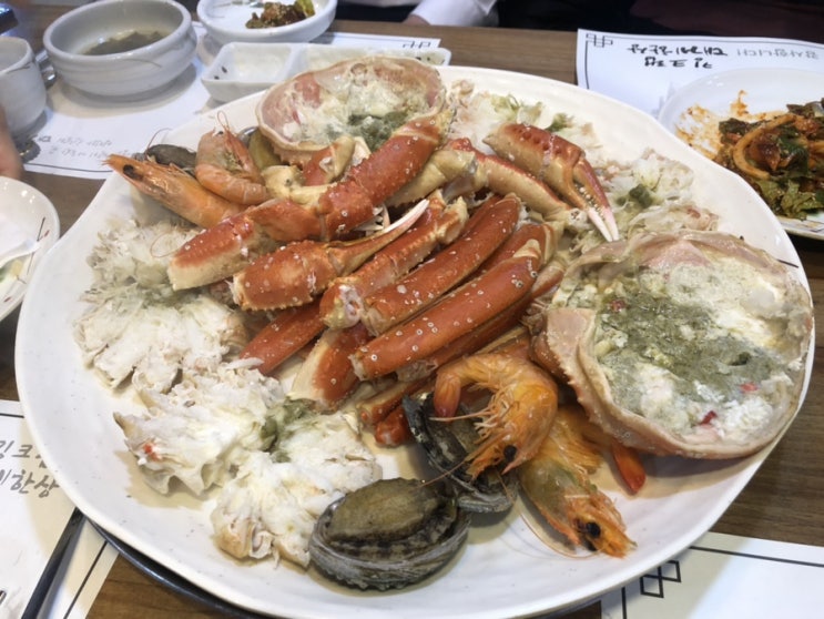  [영등포시장] 대게 "킹크랩대게한상"