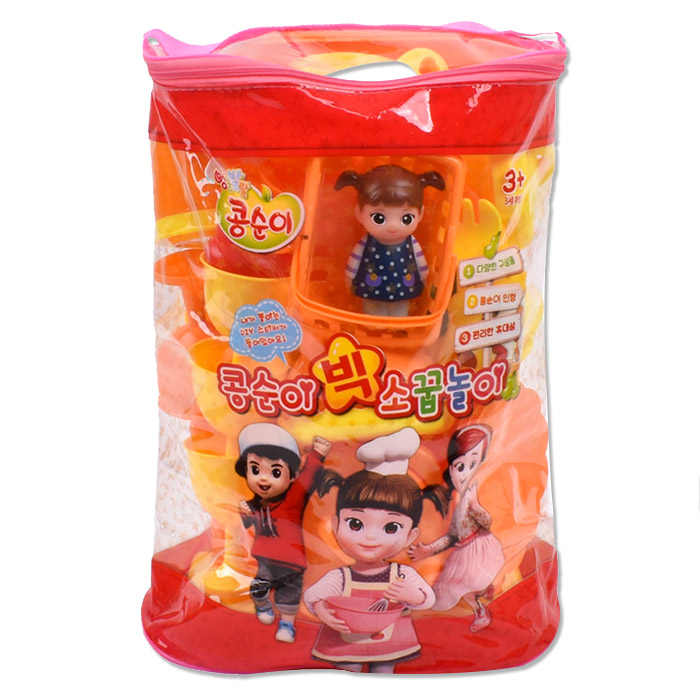 (로켓배송)콩순이 빅 소꿉 주방놀이 세트, 혼합 색상 추천해요 (로켓배송)콩순이 빅 소꿉 주방놀이 세트, 혼합 색상 추천해요