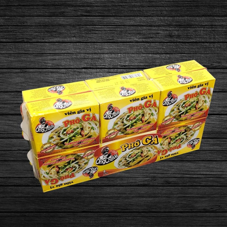 [쿠팡특가]  베트남 옹차바 쌀국수 큐브소스치킨12개치킨 스톡 1