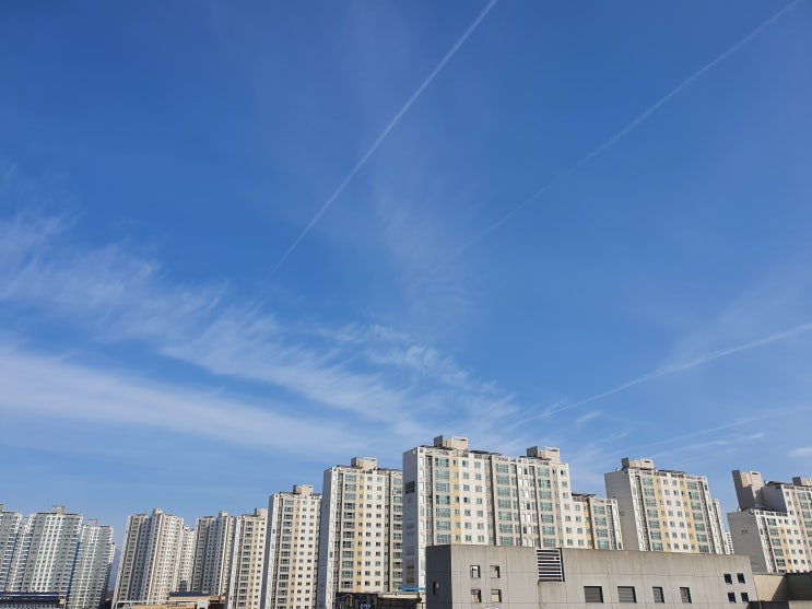  [금요일 하늘] 퇴근을 기다리는 직장인의 마음이랄까요