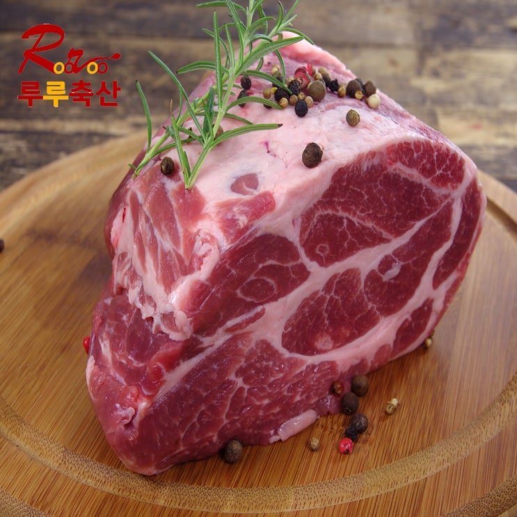 [루루축산] 왕목살 덩어리 2kg (원육) 수입돼지고기, 1팩 추천해요
