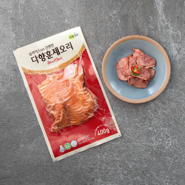  [품절예상][가성비굿]다향오리 훈제오리 슬라이스, 400g, 1팩 제품을 놓치지 마세요~~