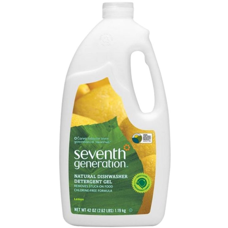 [할인추천] Seventh Generation 식기세척기용 주방세제 젤 레몬 - 8,990원  