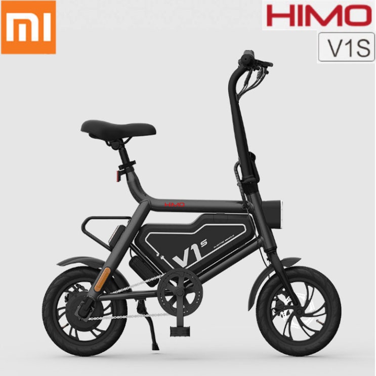  [뜨는상품][핫한상품]에이로봇 HIMO 샤오미 전동자전거 소형 전기바이크 접이식 V1S, 블랙 제품을 소개합니다!!