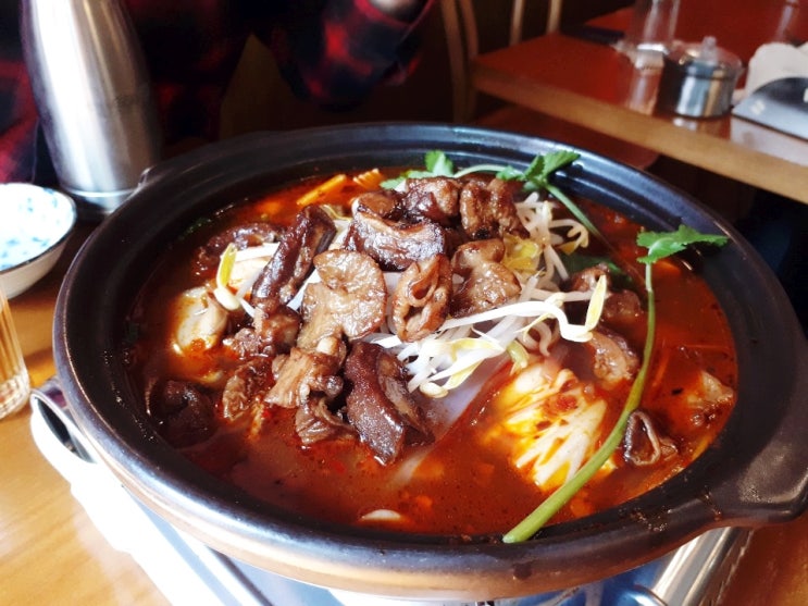  잠실 송파 맛집 진지아 마라곱창전골 마파두부 몽골리안비프 마장면 중국가정식 전문점