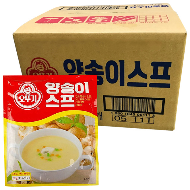  오뚜기 양송이 스프 80g 40개
