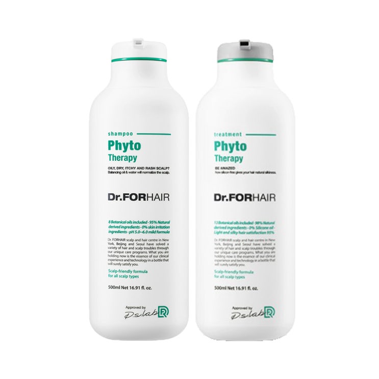   닥터포헤어 약산성 피토테라피 샴푸 500ml  트리트먼트 1set