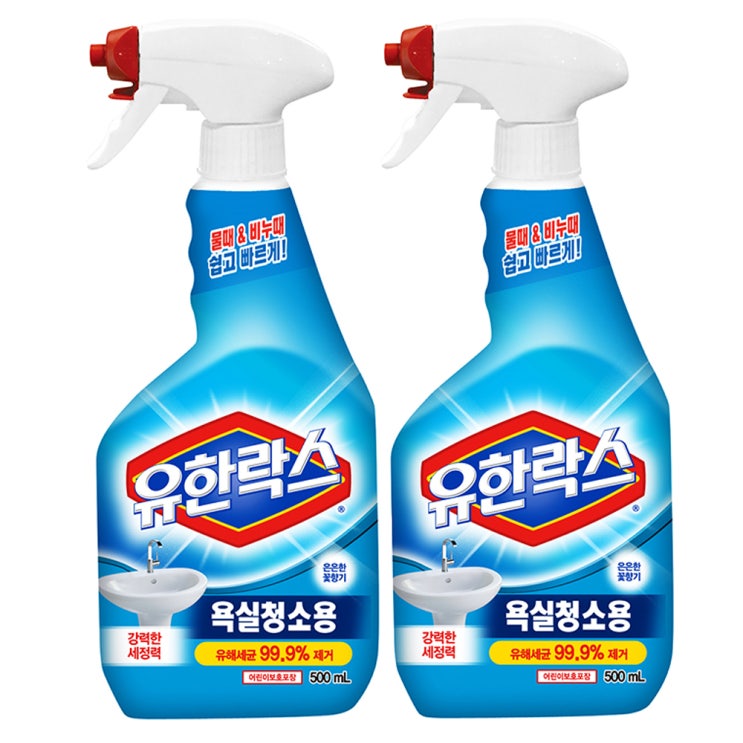 (로켓배송)유한락스 욕실청소용 세정제, 500ml, 2개입 추천해요 (로켓배송)유한락스 욕실청소용 세정제, 500ml, 2개입 추천해요