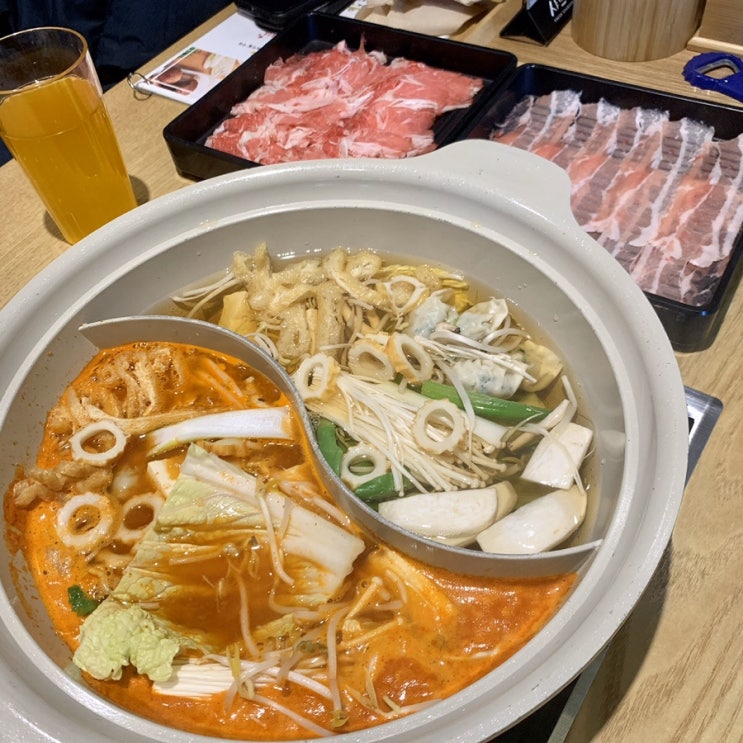 발산역 샤브샤브 무한리필 :: 샤브20 발산역점 회식에도 딱일듯