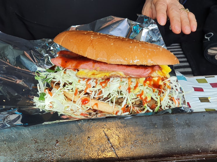  석계역 맛집 삼고초려 끝에 먹은 괴물버거