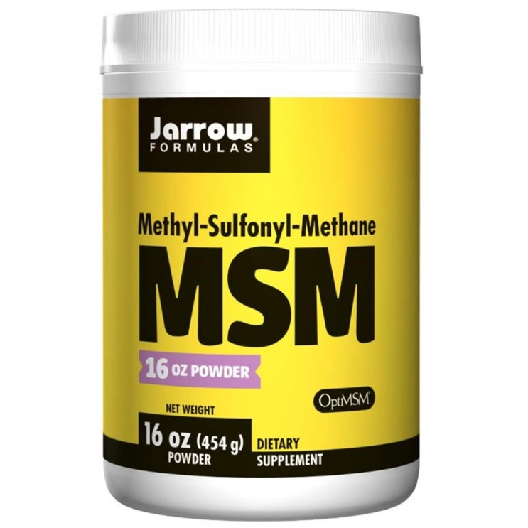  자로우 식이유황 분말 MSM Sulfur Powder 16 Oz454g
