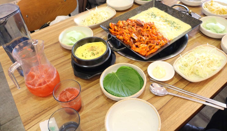 강서구 맛집 쭈꾸미 치즈 퐁당 빠진날::강서구 쭈꾸미 맛집