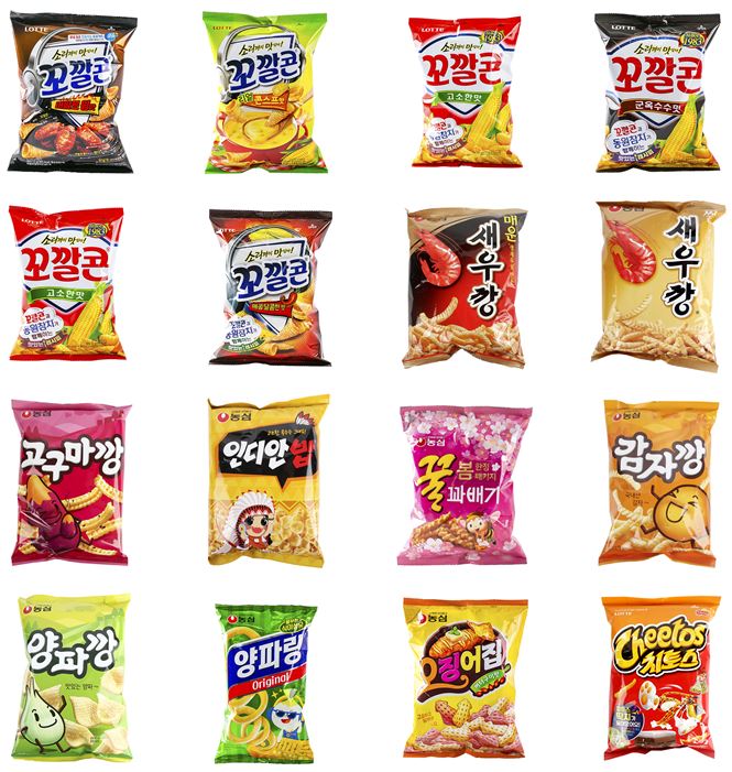  마트인기 봉지과자 최강자 꼬깔콘 새우깡 치토스 등 50종 5 100원부터 총집합 골라담기 31156농심 꿀꽈배기 90g X 3