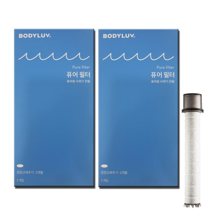 바디럽 퓨어썸 샤워기 전용 퓨어필터 세트, 6개입 추천해요 바디럽 퓨어썸 샤워기 전용 퓨어필터 세트, 6개입 추천해요