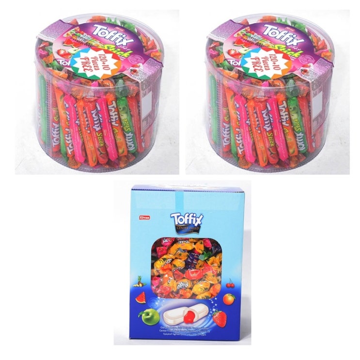 타야스 담라 외 대용량캔디과자모음전 사탕 토픽스스틱800g 2통  엘반토픽스2kg