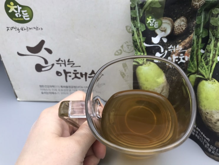  5가지 뿌리채소의 영양을 한번에 담은 유기농 야채수