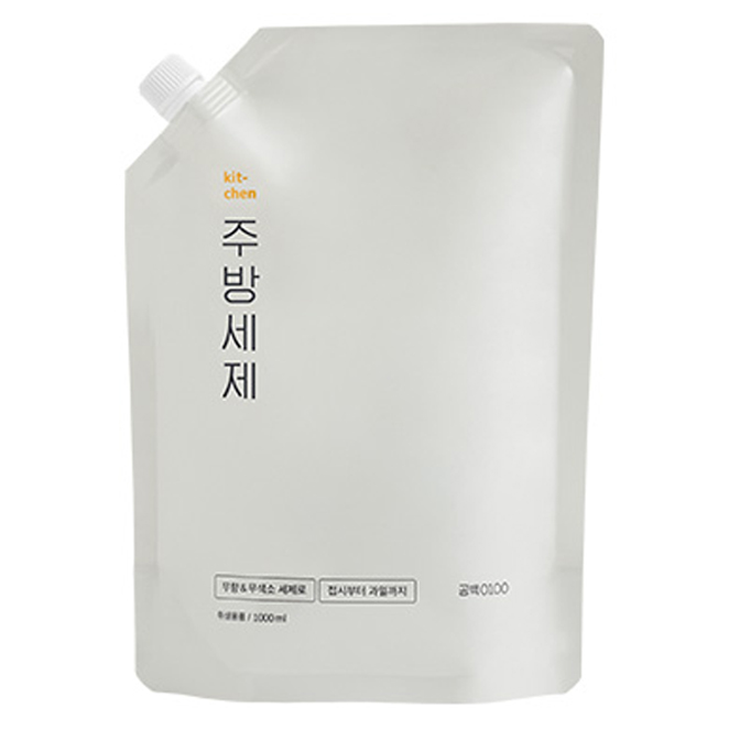 (로켓배송)공백0100 주방세제 리필용, 1L, 1개 추천해요 (로켓배송)공백0100 주방세제 리필용, 1L, 1개 추천해요