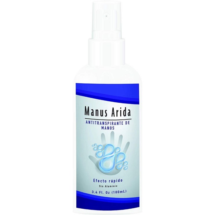  손세정제, 마스크 : 손 발한 억제제 by MANUS ARIDA I 100 ml I 100  유기농 및 천연 땀 차단 I 손바닥과 발을 건조하게 유 1 : 코로나19 예방