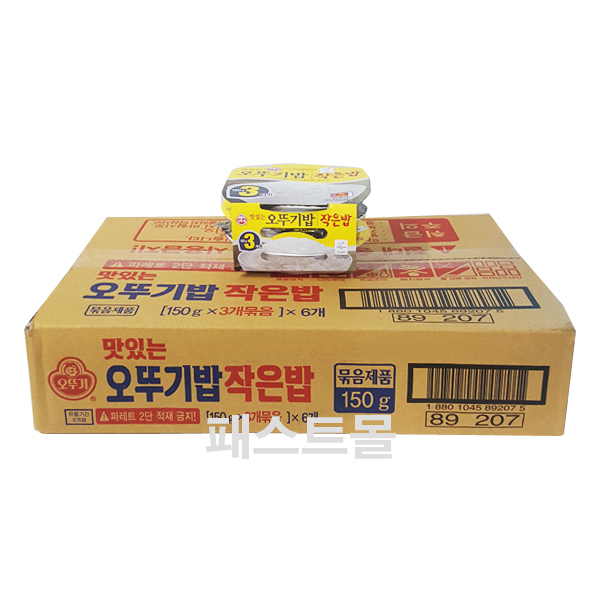  오뚜기 맛있는 오뚜기밥 작은밥 150g 18개