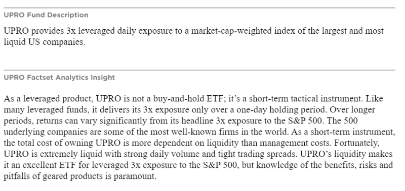 [재테크/미국] 미국 주식 ETF - UPRO (S&P500 레버리지x3) : 네이버 블로그