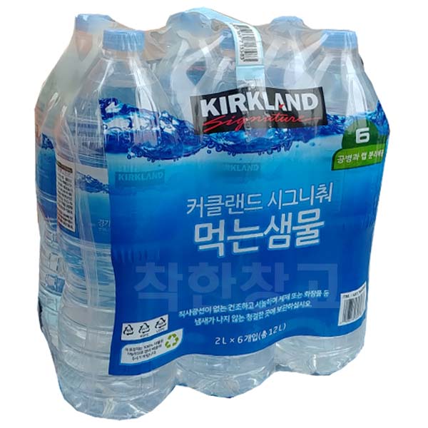  커클랜드 시그니춰 먹는샘물 2LX6개입, 1개