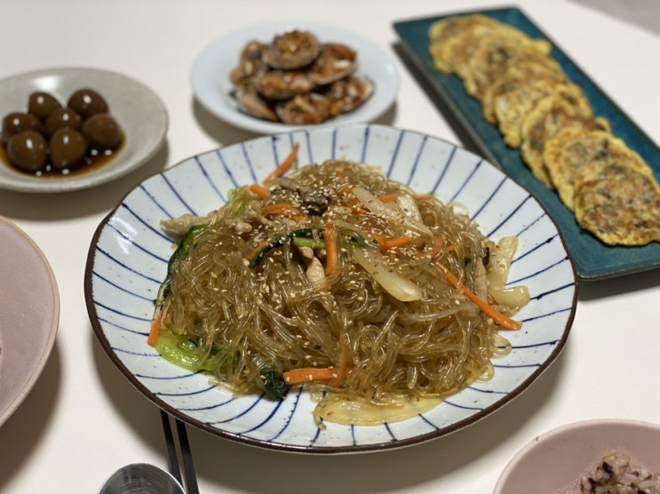 [레시피] 백종원 잡채 황금레시피, 돼지고기에 밑간하기가 팁!