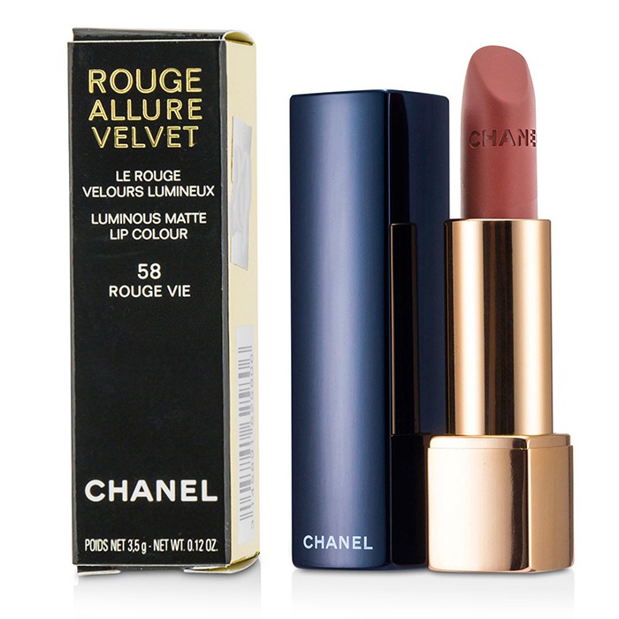 샤넬 샤넬 루쥬 알뤼르 벨벳 58 Rouge Vie 3.5g, 1개 추천해요