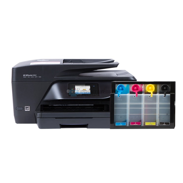 HP 오피스젯6962 무한잉크 팩스 복합기 프린터 8710 하위모델 양면인쇄, 단일상품