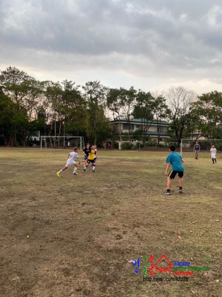  필리핀 홈스테이 잉글홈 vs 프랑스대표팀 축구경기
