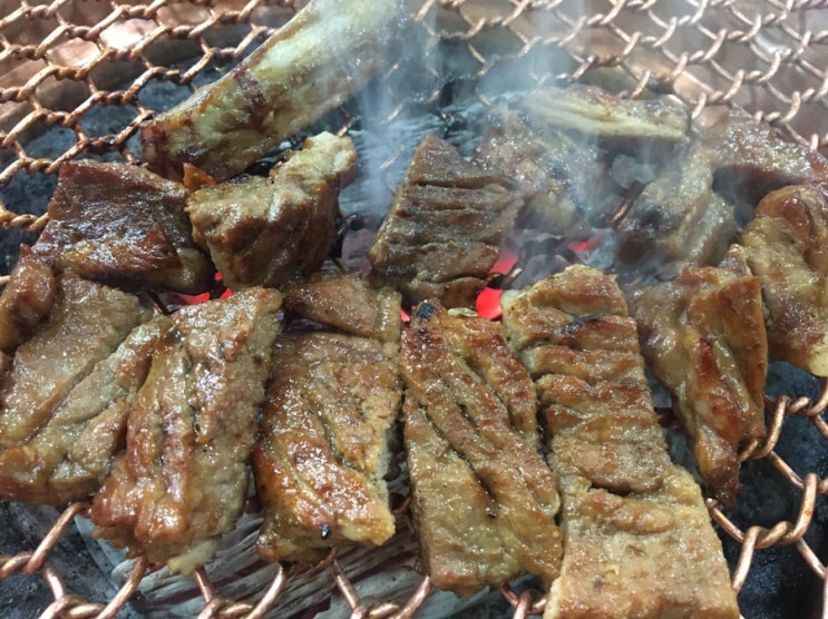 [대전 송강동] 숯불 양념 돼지갈비 맛집 ‘화로본갈비’