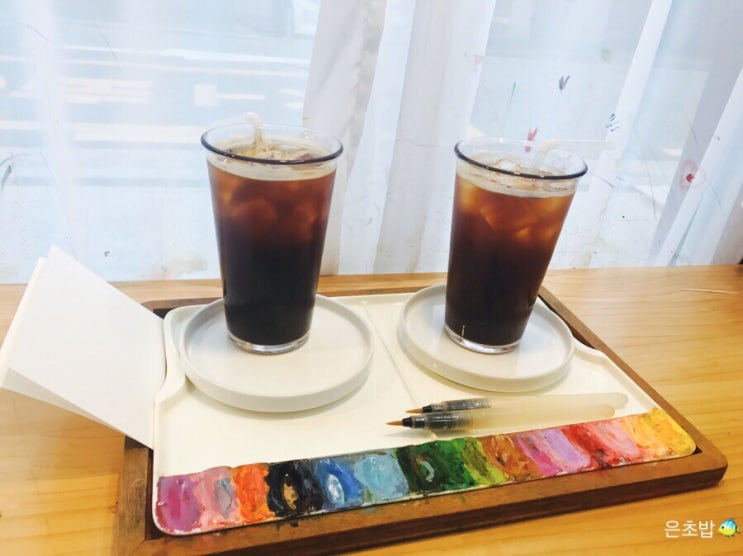  잠실 피치그레이 그림카페 드로잉카페
