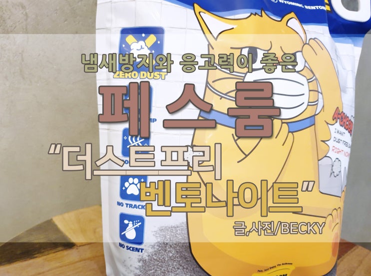  더스트프리 벤토나이트 페스룸 모래